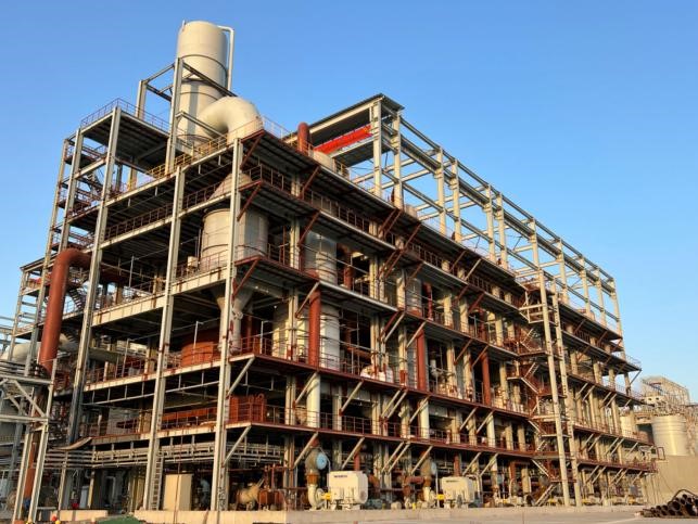 2021年9月 河北文豐新材料有限公司450噸七效蒸發(fā)器建成投產(chǎn)-2021-09