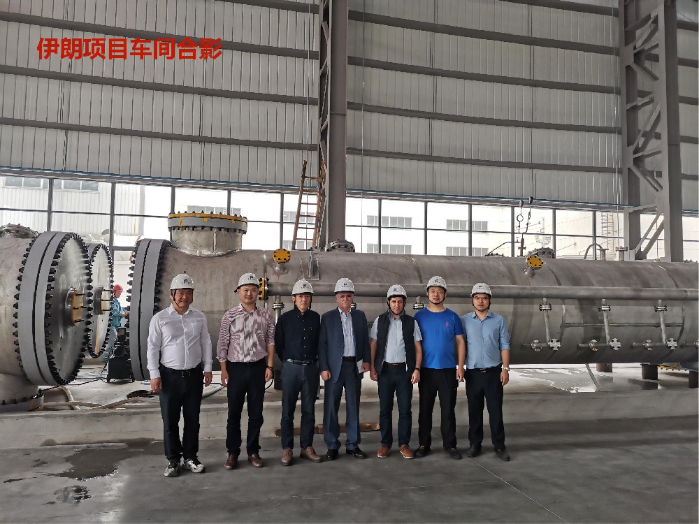 The Iran project passed the owner's acceptance in October 2023.